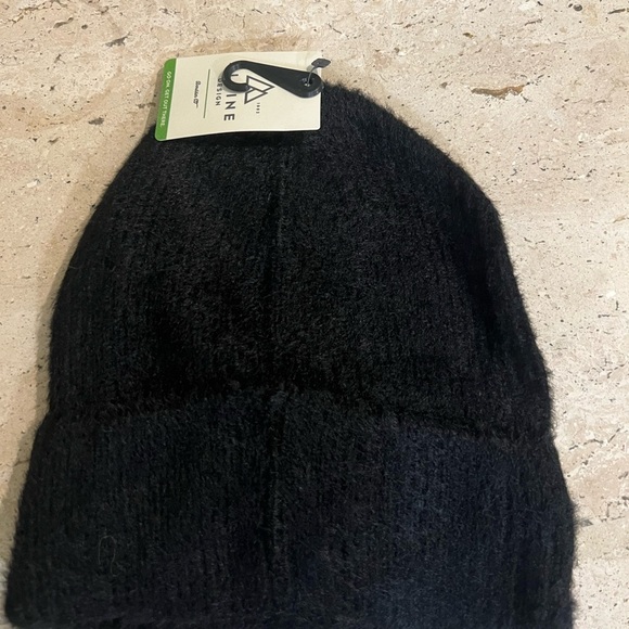 Alpine Design Women's Fuzzy Rib Beanie Black Size One Size - Picture 4 of 7